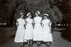 Preliminary Training School Warrnambool Base Hospital April 1950 Audrey Stainsby, Ruby Lee, Verna Polack and Cynthia McDonald.jpg.jpg